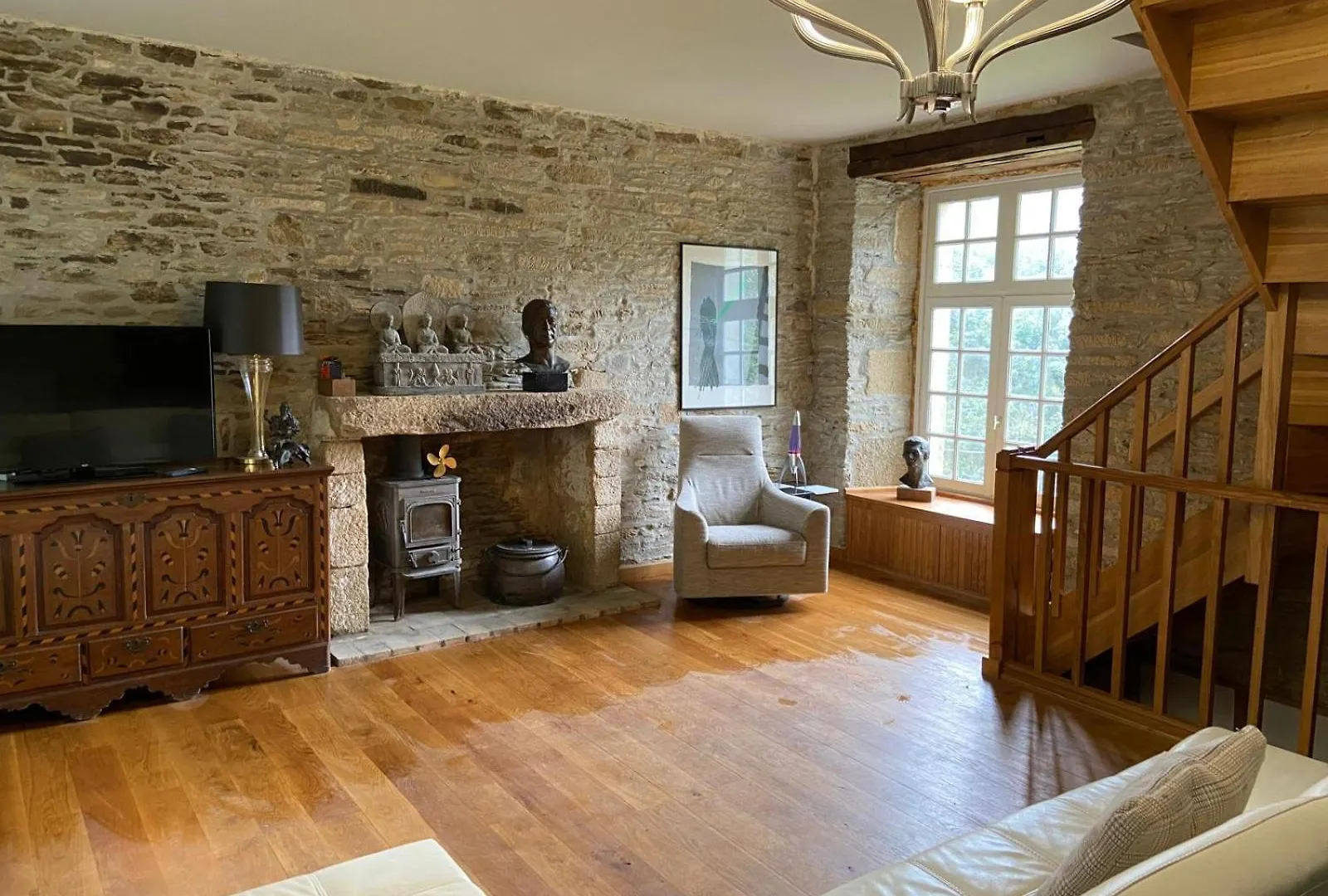 Garden Cottage Kervolongar Garlan